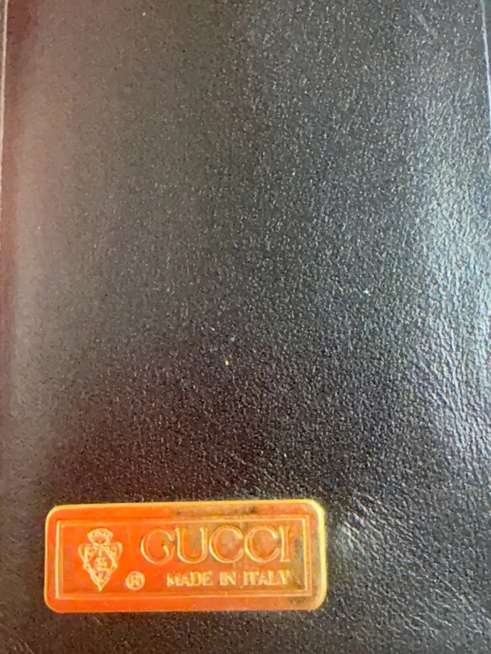 Gucci Black Leather Men's Wallet - Sleek Travel Wallet